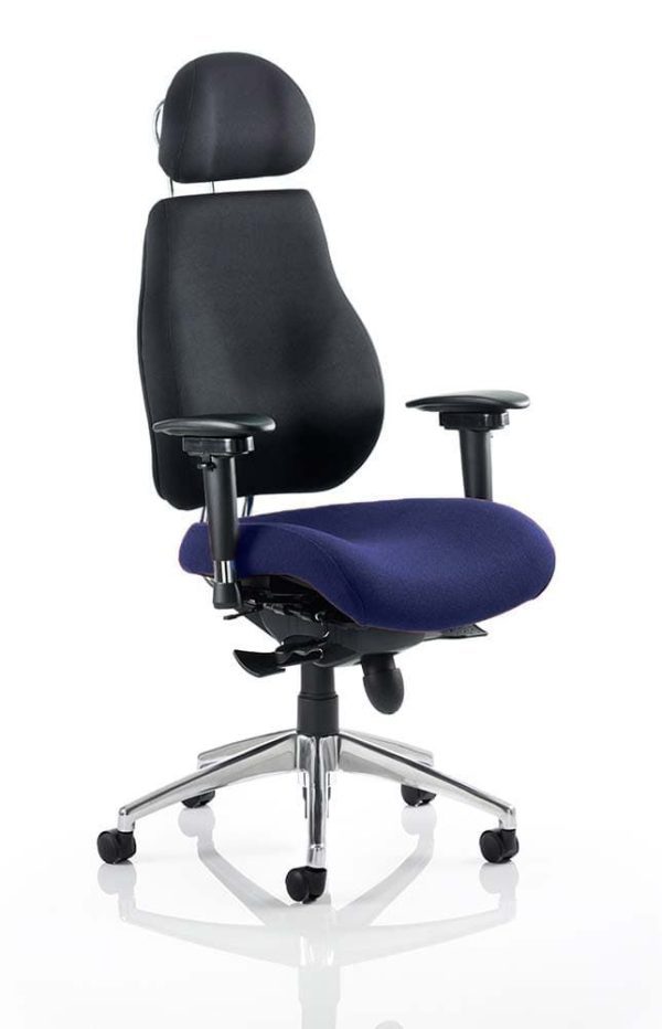 Chiro Plus Ultimate High Back Ergonomic Posture Chair with Arms and Headrest - Image 5