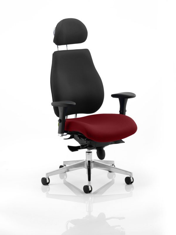 Chiro Plus Ultimate High Back Ergonomic Posture Chair with Arms and Headrest - Image 8