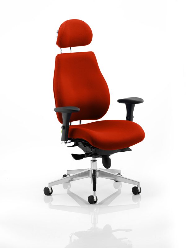 Chiro Plus Ultimate High Back Ergonomic Posture Chair with Arms and Headrest - Image 14