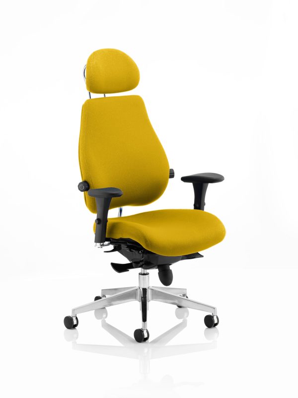 Chiro Plus Ultimate High Back Ergonomic Posture Chair with Arms and Headrest - Image 15