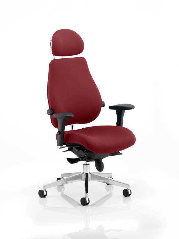 Chiro Plus Ultimate High Back Ergonomic Posture Chair with Arms and Headrest - Image 16