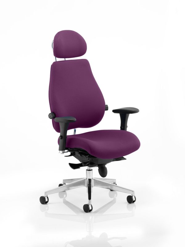 Chiro Plus Ultimate High Back Ergonomic Posture Chair with Arms and Headrest - Image 18