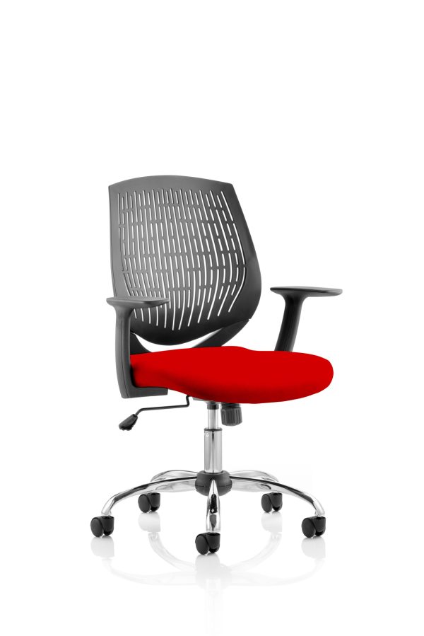 Dura Medium Back Task Operator Office Chair with Arms - Image 2