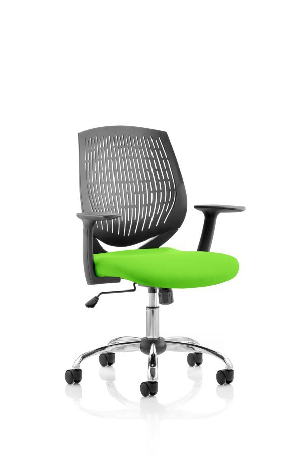 Dura Medium Back Task Operator Office Chair with Arms - Image 3