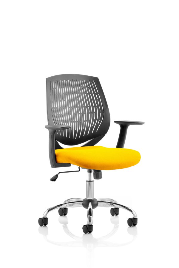 Dura Medium Back Task Operator Office Chair with Arms - Image 6
