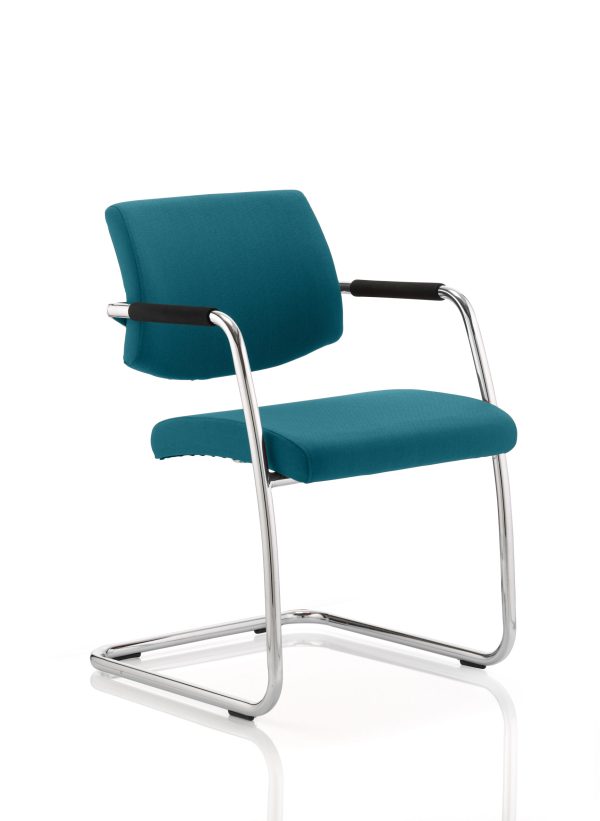 Hanna Medium Back Cantilever Visitor Chair with Arms - Image 7