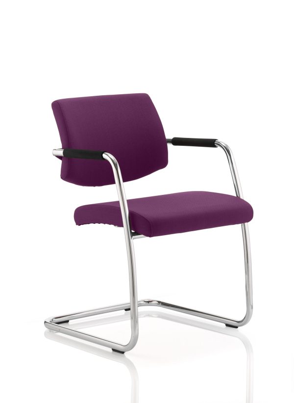 Hanna Medium Back Cantilever Visitor Chair with Arms - Image 8