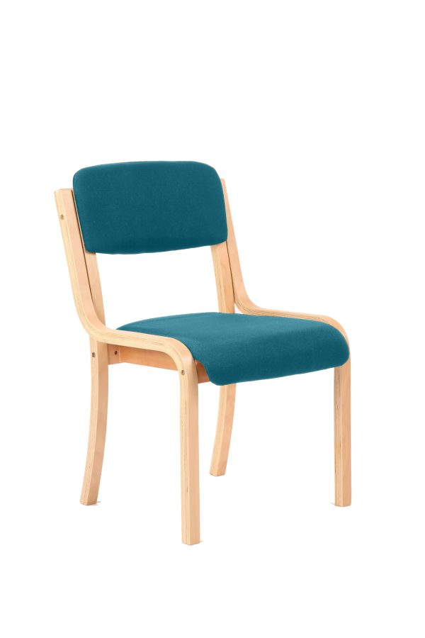 Drift Wooden Frame Visitor Chair with Arms - Image 17