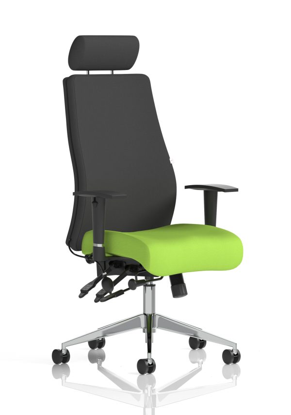 Onyx High Back Ergonomic Posture Chair with Height Adjustable Arms - Image 10