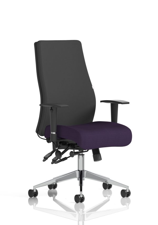 Onyx High Back Ergonomic Posture Chair with Height Adjustable Arms - Image 33