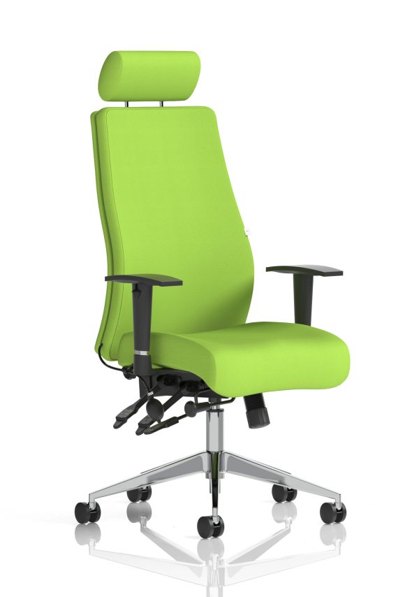 Onyx High Back Ergonomic Posture Chair with Height Adjustable Arms - Image 12