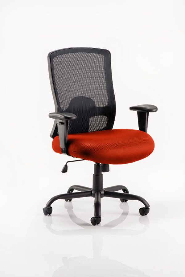 Portland HD High Back Heavy Duty Task Operator Office Chair with Arms - Image 5