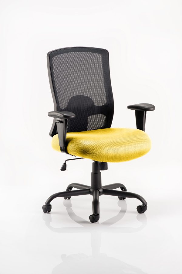 Portland HD High Back Heavy Duty Task Operator Office Chair with Arms - Image 6