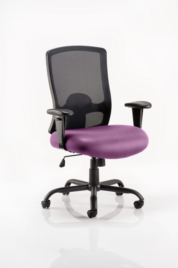 Portland HD High Back Heavy Duty Task Operator Office Chair with Arms - Image 9