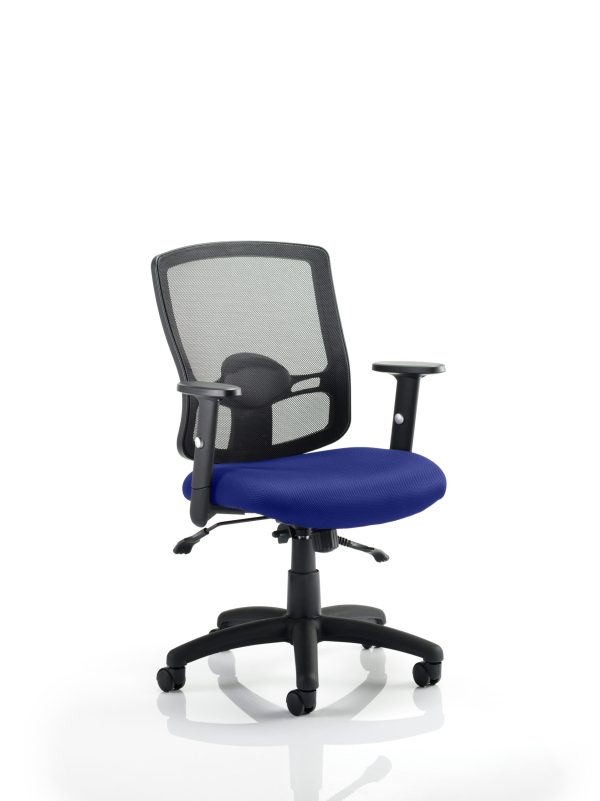 Portland II Medium Mesh Back Task Operator Office Chair with Arms - Image 4