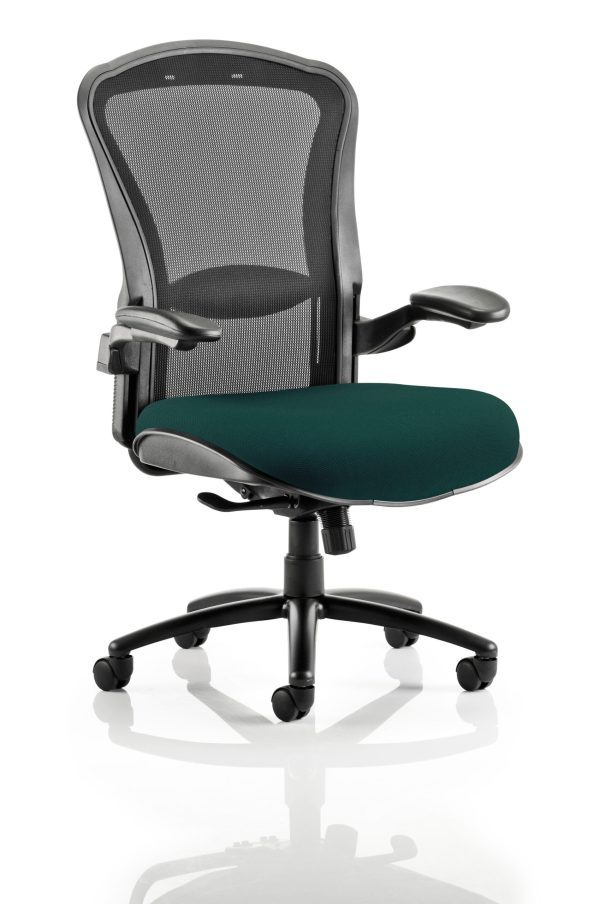Houston High Mesh Back Heavy Duty Task Operator Office Chair with Arms - Image 4