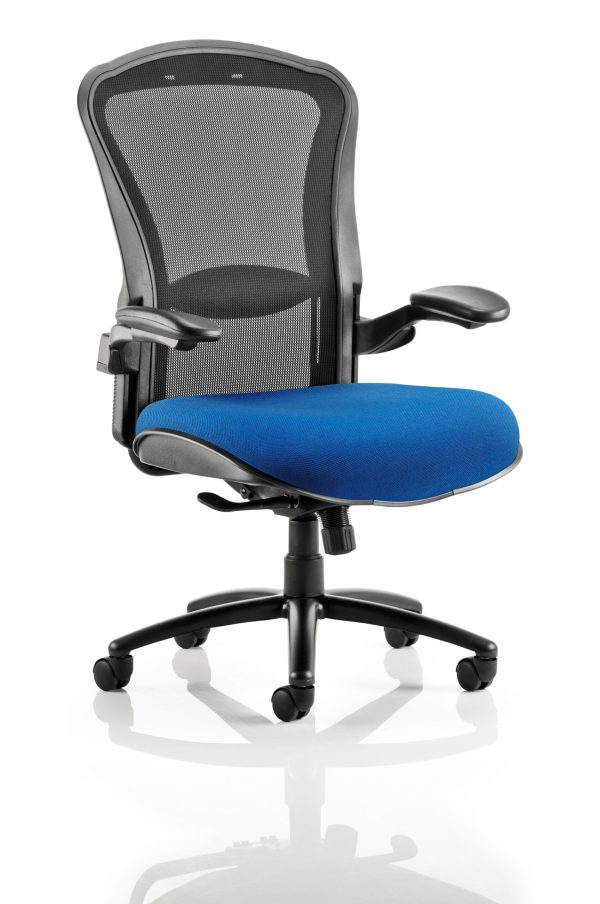 Houston High Mesh Back Heavy Duty Task Operator Office Chair with Arms - Image 7