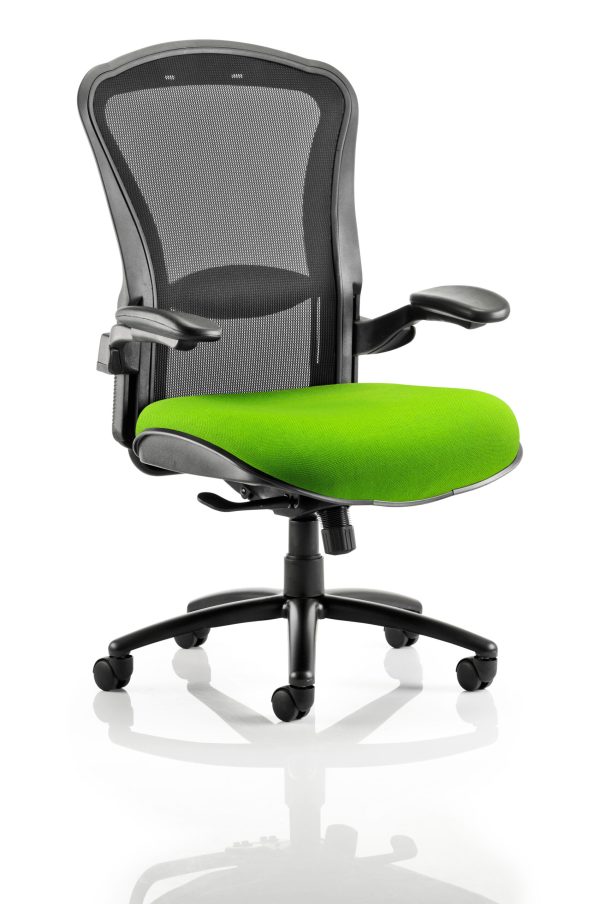 Houston High Mesh Back Heavy Duty Task Operator Office Chair with Arms - Image 9