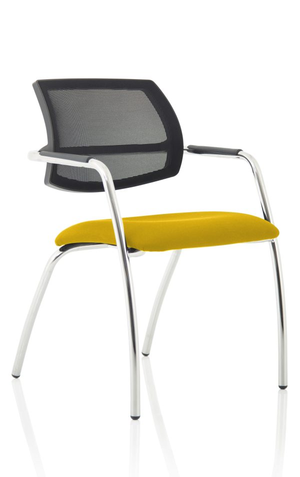 Swift Medium Back Visitor Chair (Straight Leg) - Image 6
