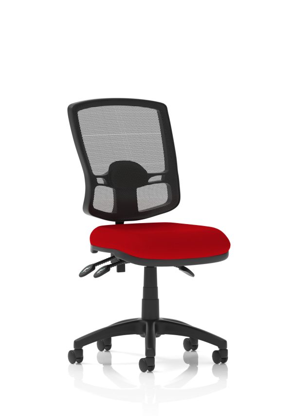 Eclipse Plus III Deluxe Medium Mesh Back Task Operator Office Chair - Image 17