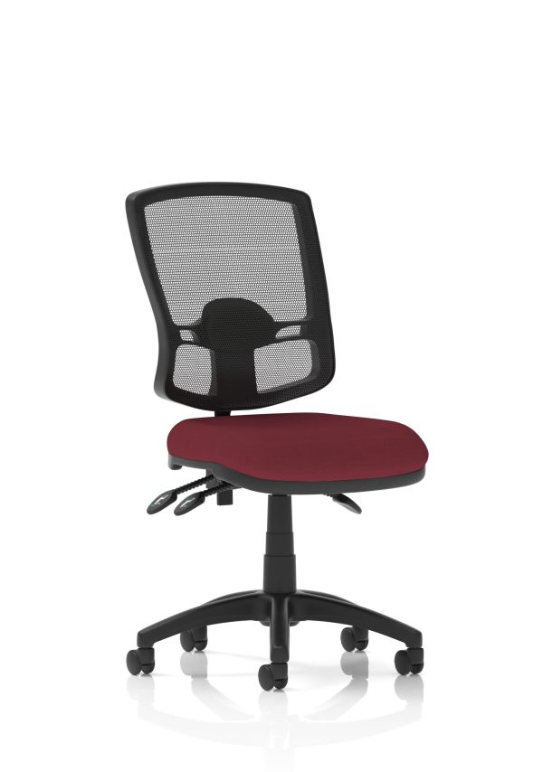 Eclipse Plus III Deluxe Medium Mesh Back Task Operator Office Chair - Image 20