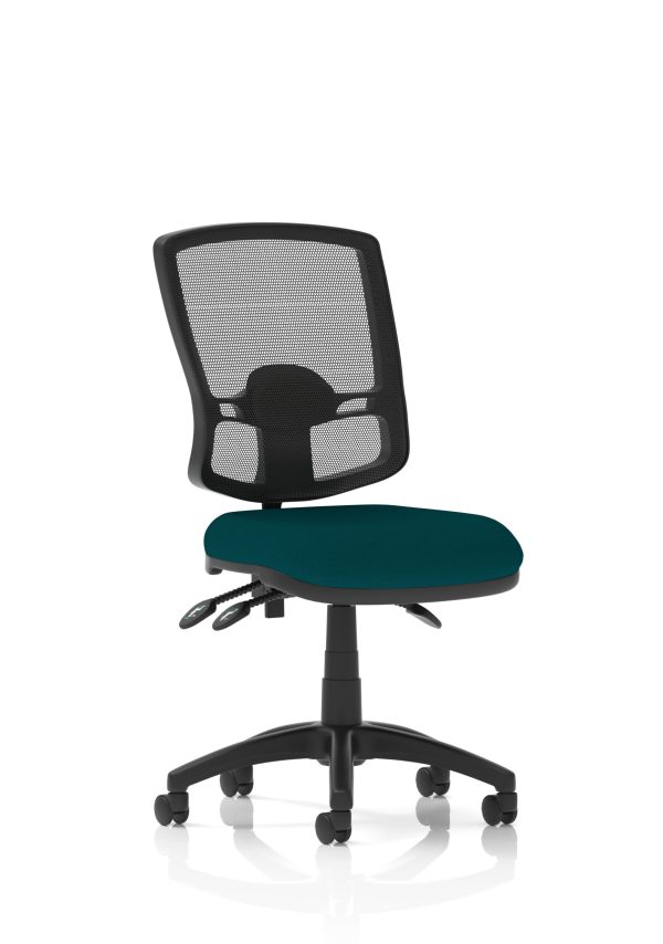 Eclipse Plus III Deluxe Medium Mesh Back Task Operator Office Chair - Image 23