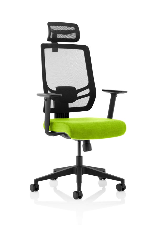Ergo Twist High Mesh Back Ergonomic Task Operator Office Chair with Arms - Image 8