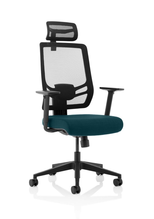 Ergo Twist High Mesh Back Ergonomic Task Operator Office Chair with Arms - Image 18