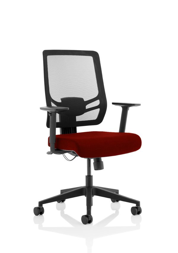 Ergo Twist High Mesh Back Ergonomic Task Operator Office Chair with Arms - Image 17