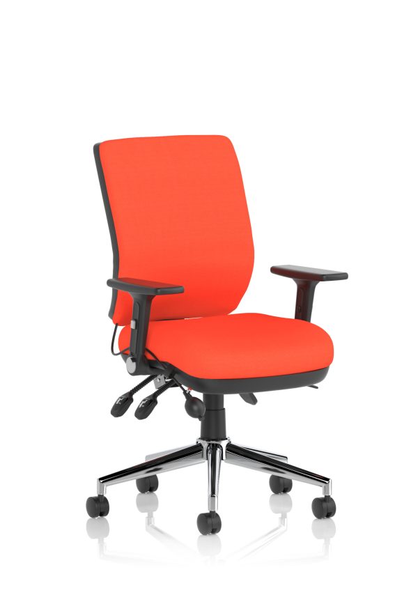 Chiro Medium Back Task Operator Office Chair - Image 45