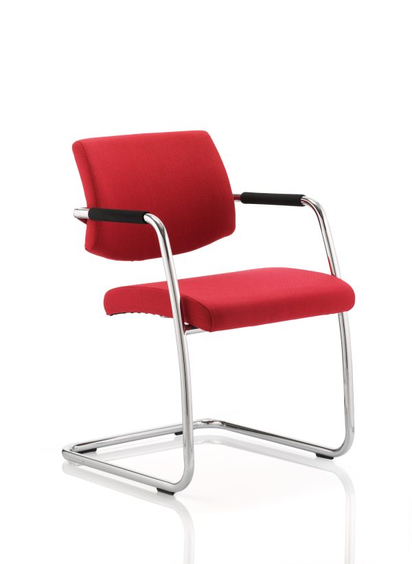 Hanna Medium Back Cantilever Visitor Chair with Arms - Image 9