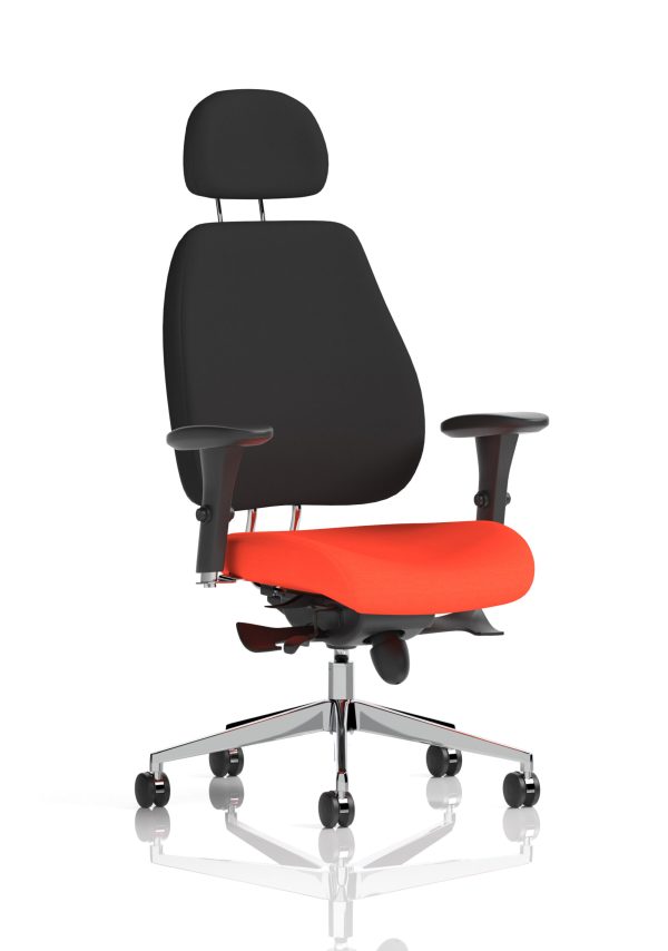 Chiro Plus High Back Ergonomic Posture Chair with Arms - Image 30