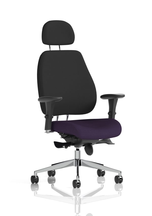 Chiro Plus High Back Ergonomic Posture Chair with Arms - Image 34
