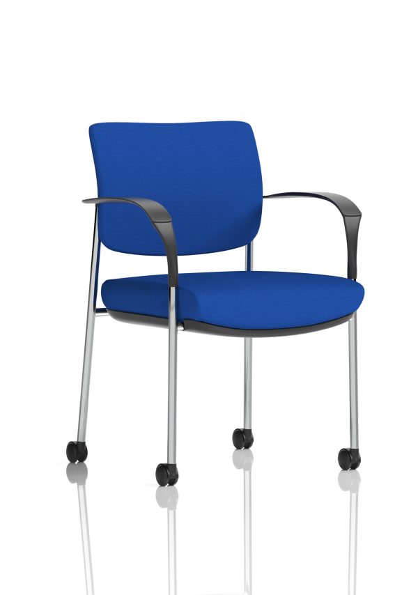 Dewdrop Deluxe Medium Back Visitor Office Chair with Arms with Castors - Image 30