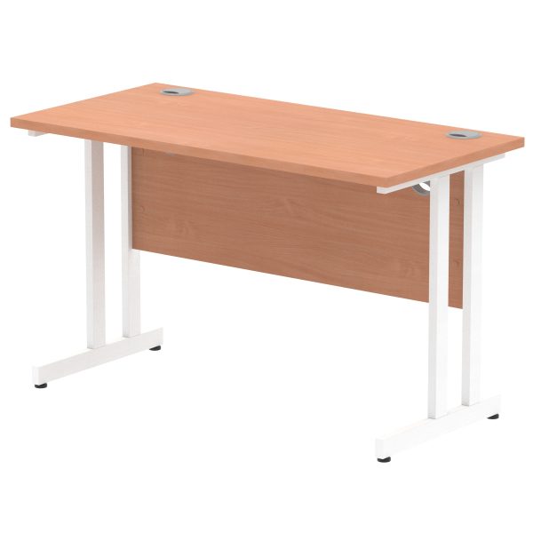 Pulse 1200mm Slimline Desk Cantilever Leg - Image 2