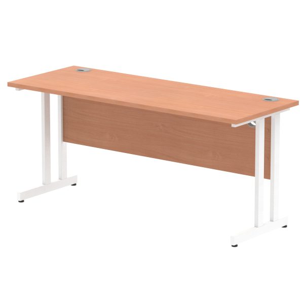Pulse 1600mm Slimline Desk Cantilever Leg - Image 2