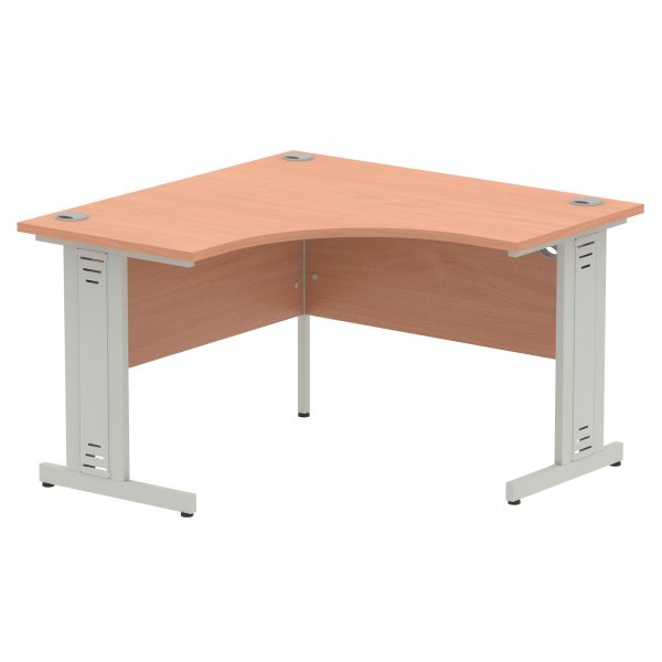 Pulse 1200mm Cable Managed Leg Corner Desk - Image 2