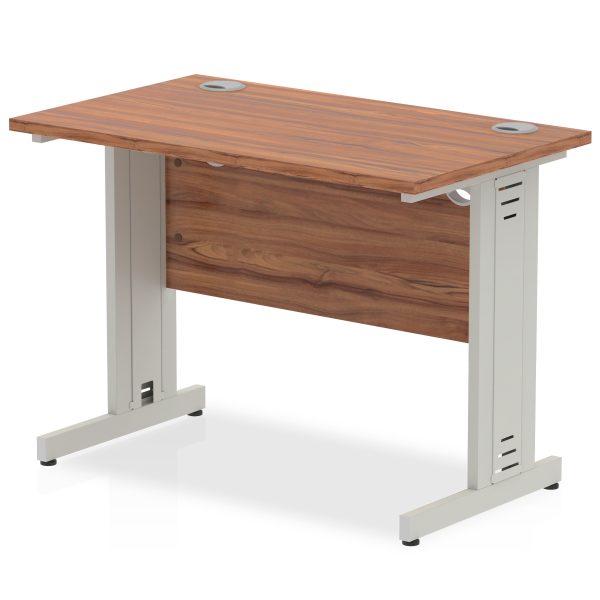 Pulse 1000mm Slimline Desk Cable Managed Leg - Image 9