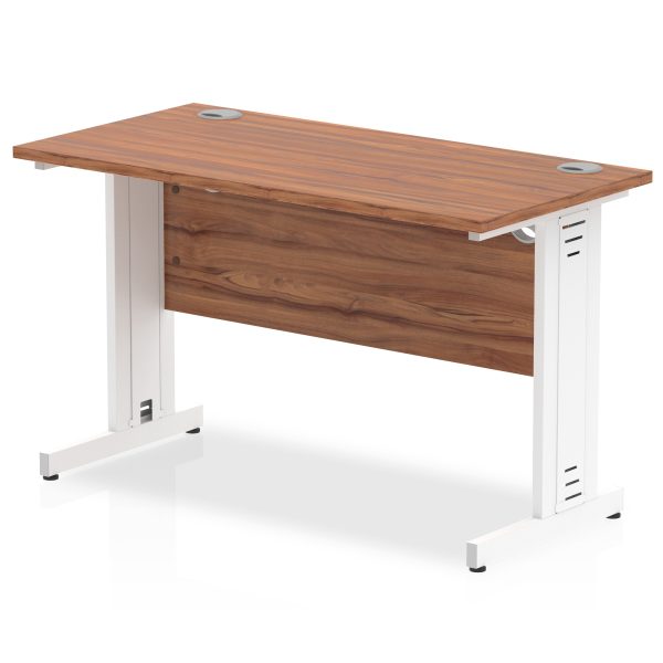 Pulse 1200mm Slimline Desk Cable Managed Leg - Image 10