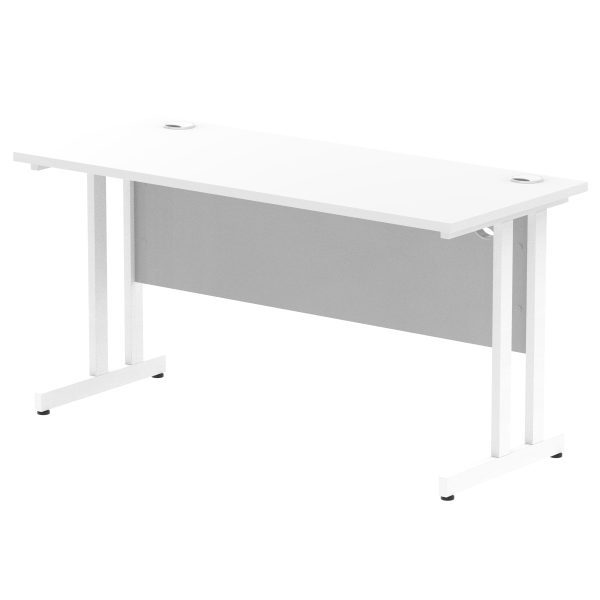 Pulse 1400mm Slimline Desk Cantilever Leg - Image 12
