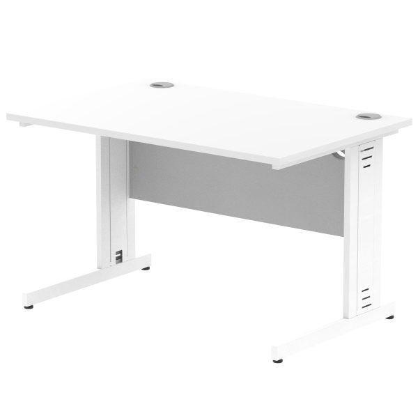 Pulse 1200mm Straight Desk Cable Managed Leg - Image 12