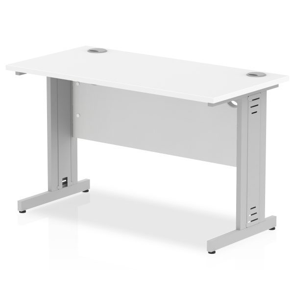 Pulse 1200mm Slimline Desk Cable Managed Leg - Image 11