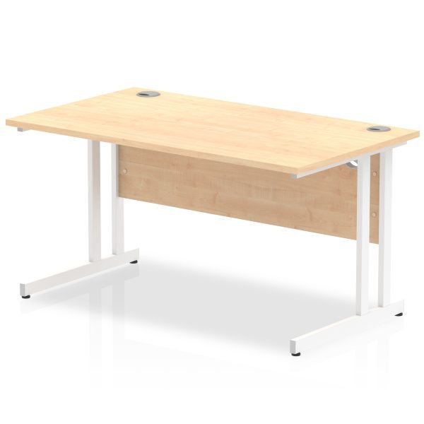 Pulse 1400mm Straight Desk Cantilever Leg - Image 8