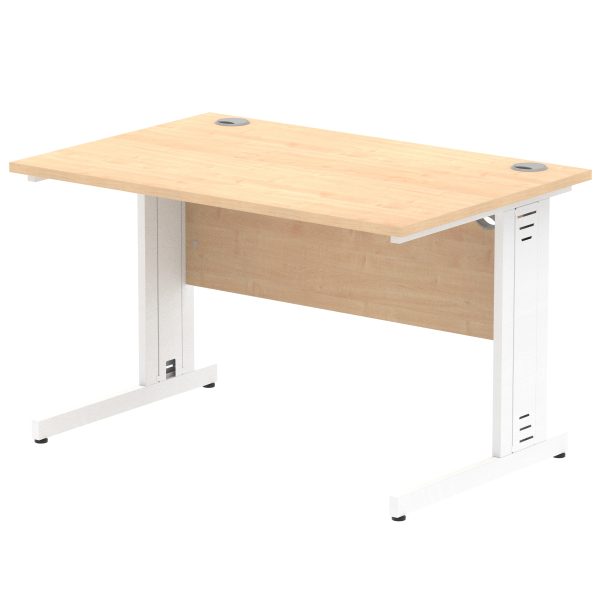 Pulse 1200mm Straight Desk Cable Managed Leg - Image 6