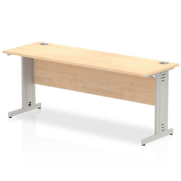 Pulse 1800mm Slimline Desk Cable Managed Leg - Image 5