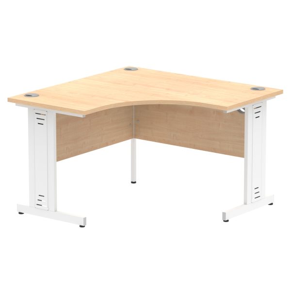 Pulse 1200mm Cable Managed Leg Corner Desk - Image 9