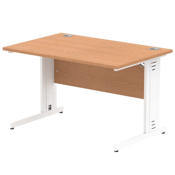 Pulse 1200mm Straight Desk Cable Managed Leg - Image 8