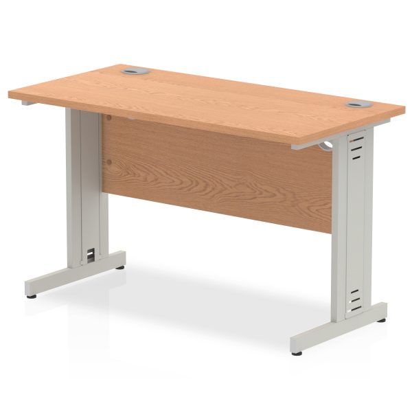 Pulse 1200mm Slimline Desk Cable Managed Leg - Image 7