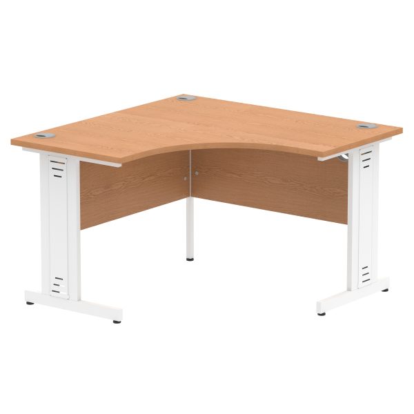 Pulse 1200mm Cable Managed Leg Corner Desk - Image 12