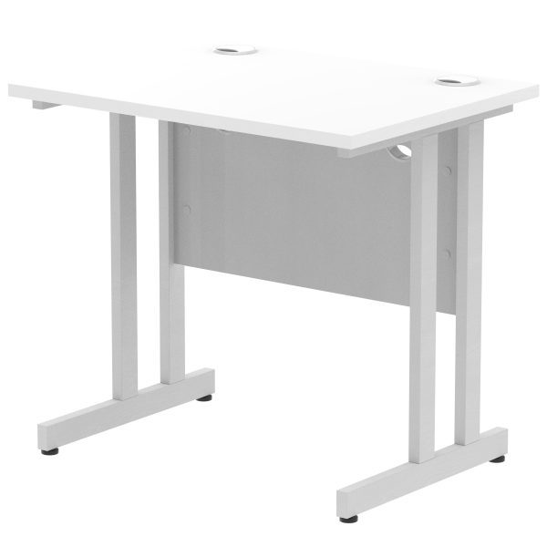 Pulse 800mm Slimline Desk Cantilever Leg - Image 11
